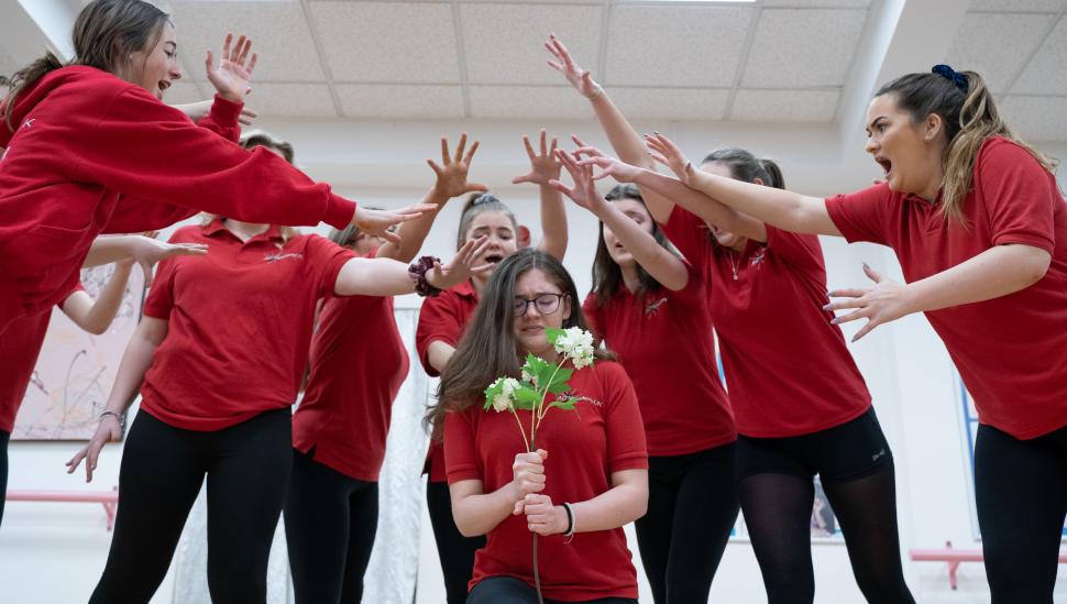 A group of LAMDA Exams learners